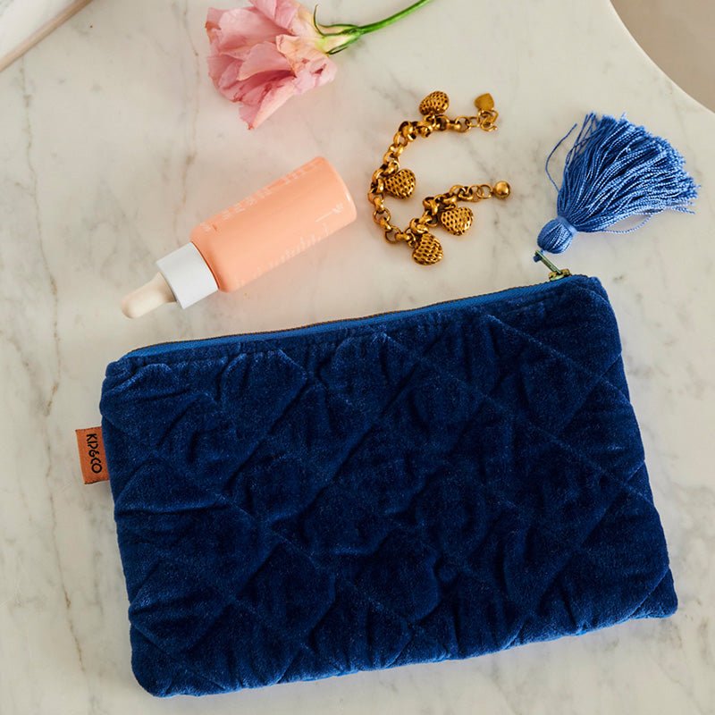 Ocean Dreamer Velvet Cosmetics Purse One Size