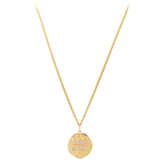 Fairley Horoscope Necklace Aquarius