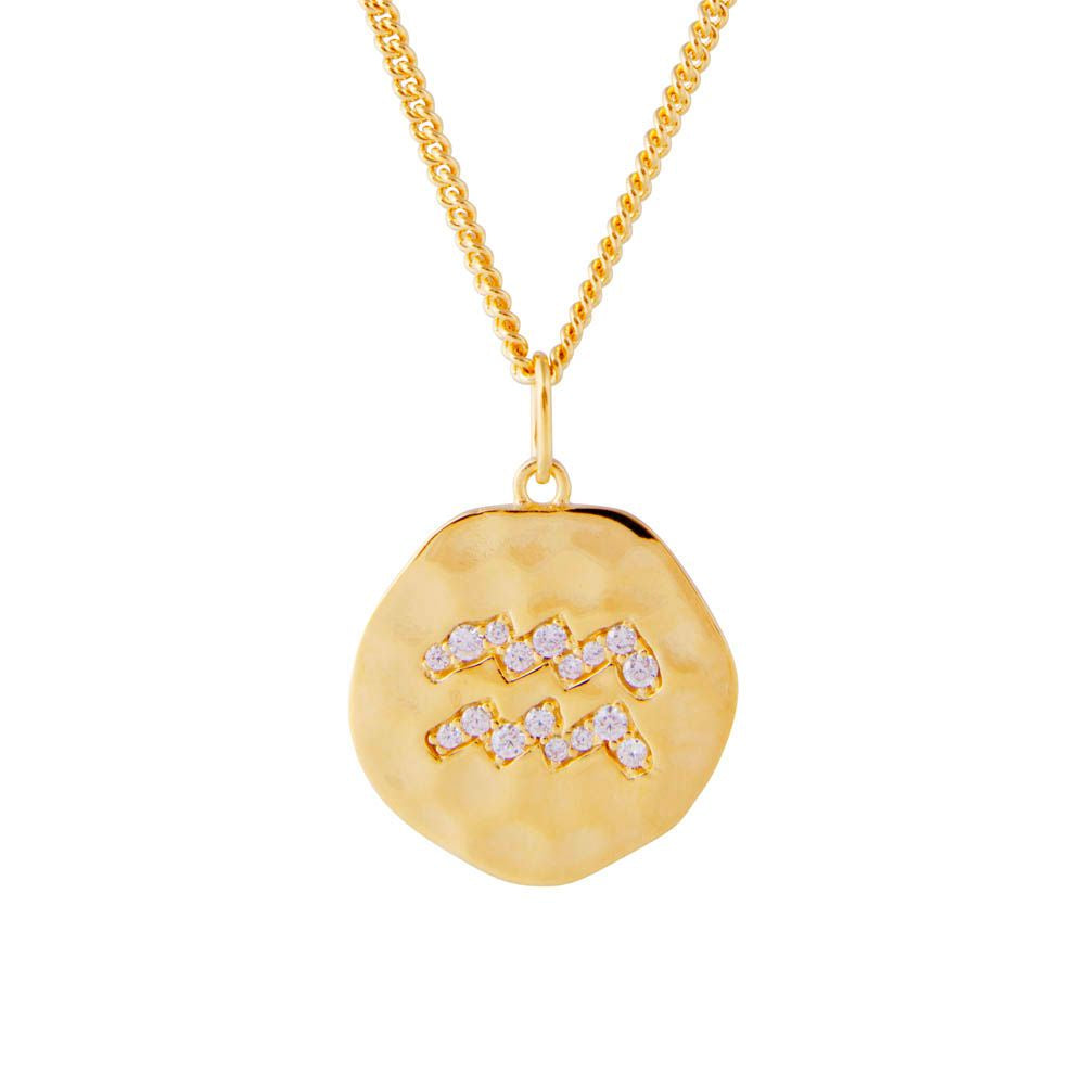 Fairley Horoscope Necklace Aquarius