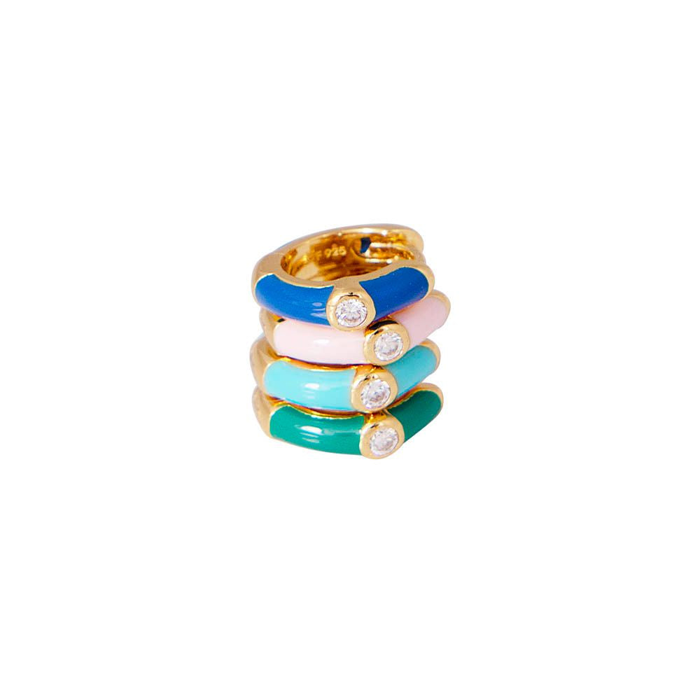 Stacker Ring Enamel Cactus