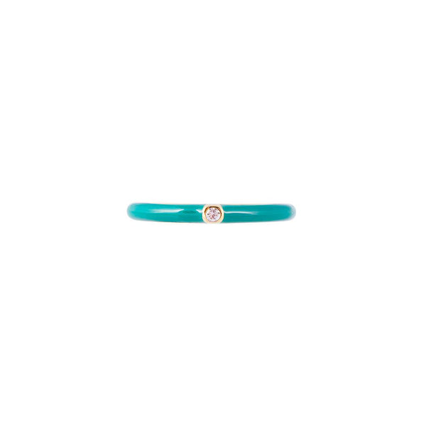 Stacker Ring Enamel Cactus