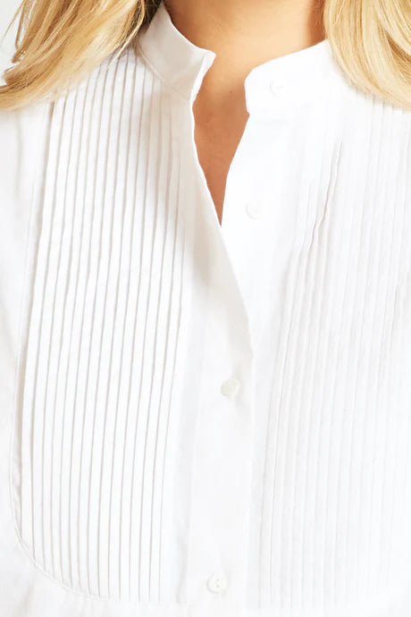 Shirty The Boyfriend Shirt Tuxedo White