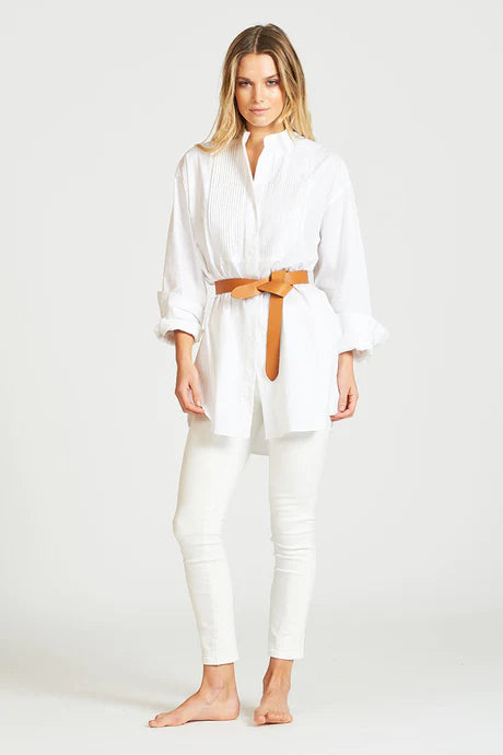 Shirty The Boyfriend Shirt Tuxedo White