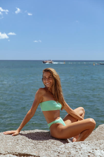 Cleonie Sandcastle Mini Brief Mint O/S