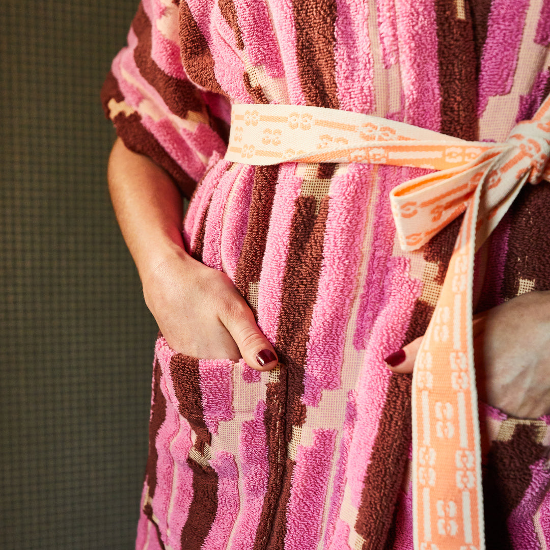 Nisha Terry Kimono - Rosewater