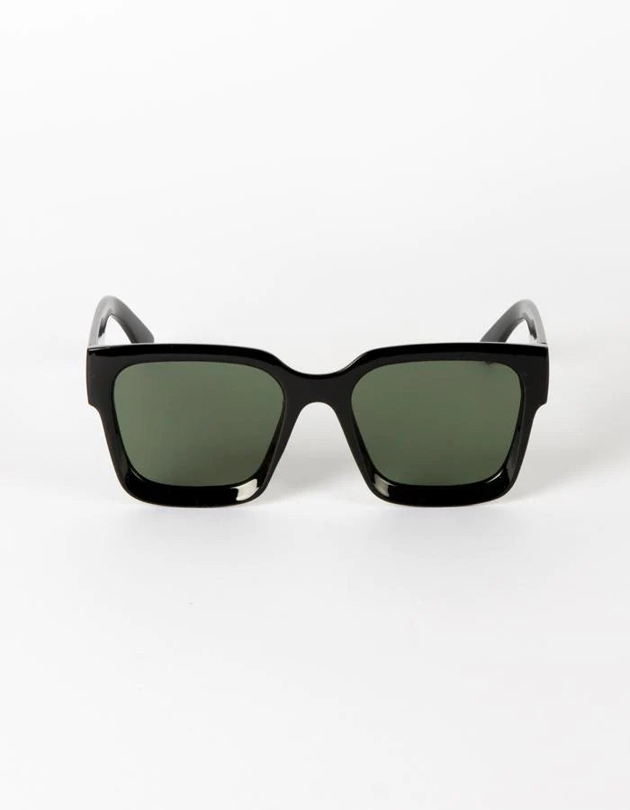 Stella & Gemma Square Black Sunglasses