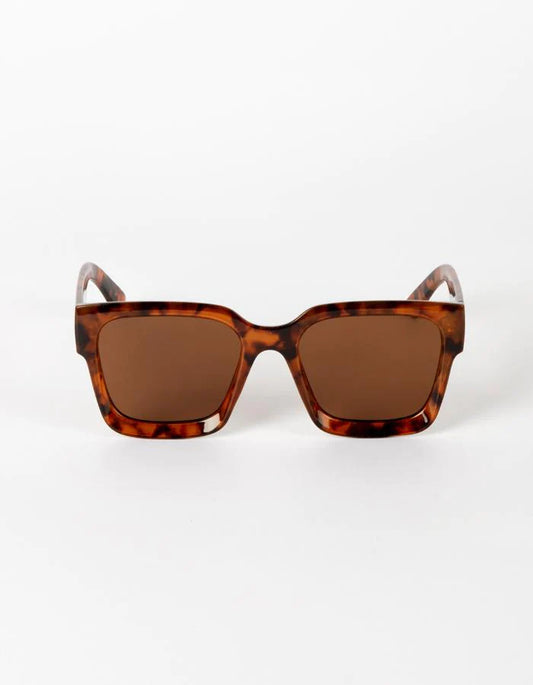 Stella & Gemma Sunglasses Square Caramel