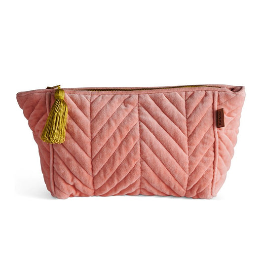 Tuscan Sunset Velvet Toiletry Bag One Size