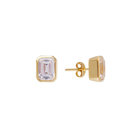 Fairley White Crystal Cocktail Studs