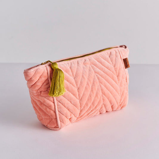 Tuscan Sunset Velvet Toiletry Bag One Size