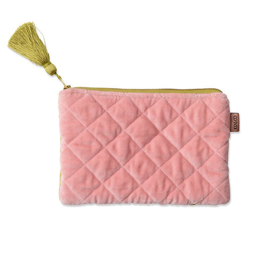 Tuscan Sunset Velvet Cosmetics Purse One Size