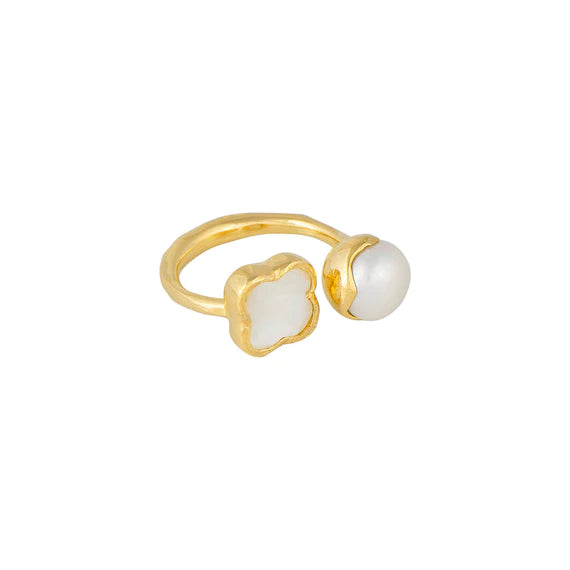 Fairley Pearl & Mother of Pearl Mop Ring