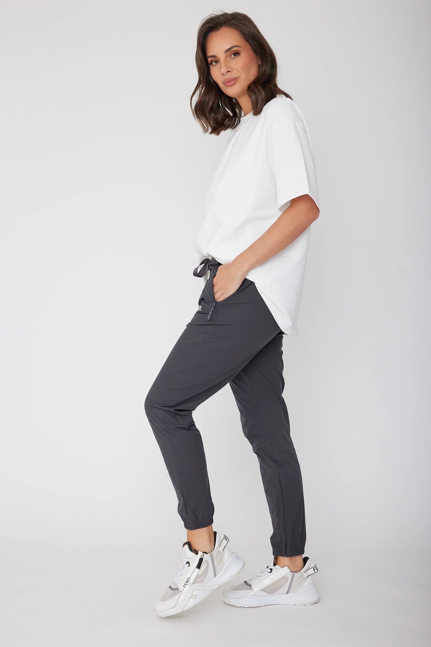 Alexandra Wolfgang Pant Charcoal