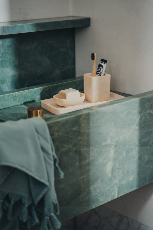 Saarde Flow Toothbrush Holder Marshmallow