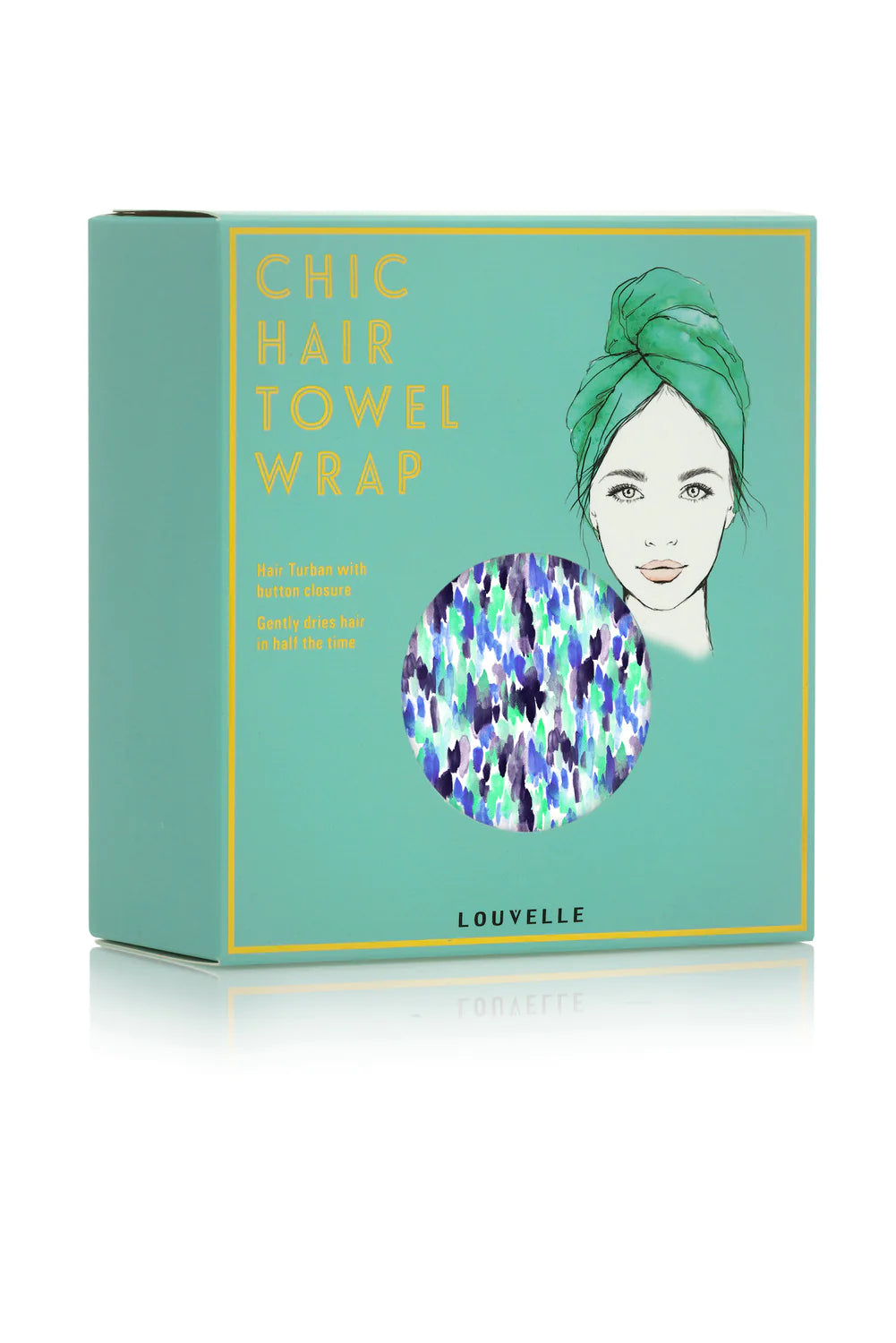 Louvelle Hair Towel Wrap