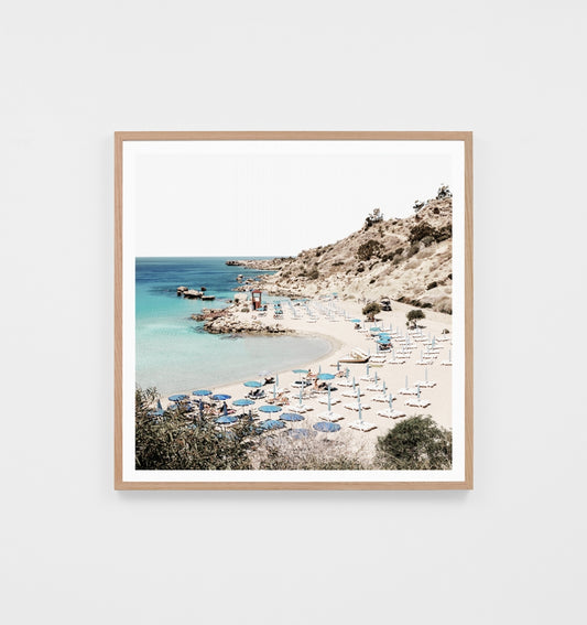 Framed Print Mediterranean Coast