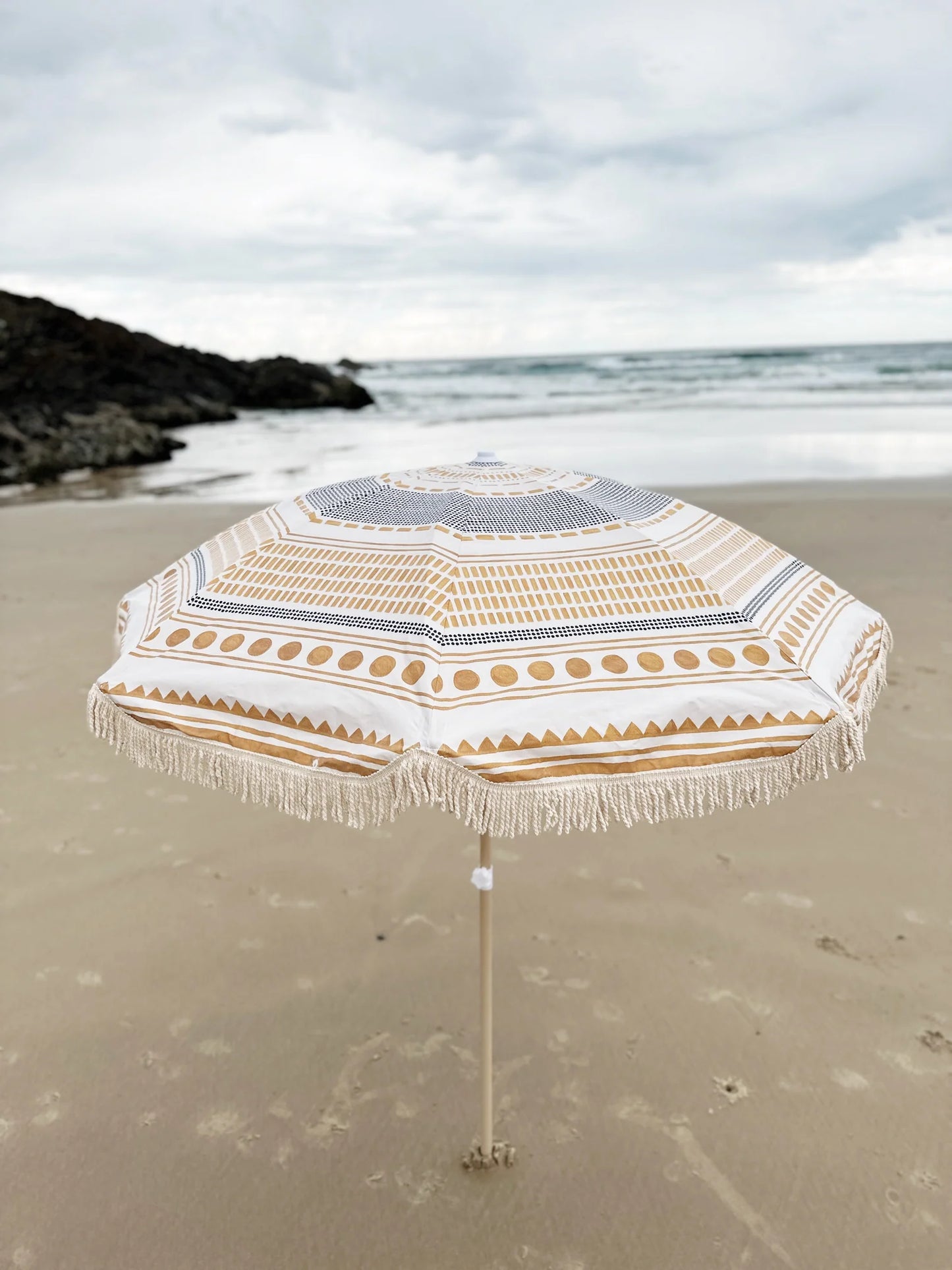 Salty Shadows Vada Beach Umbrella