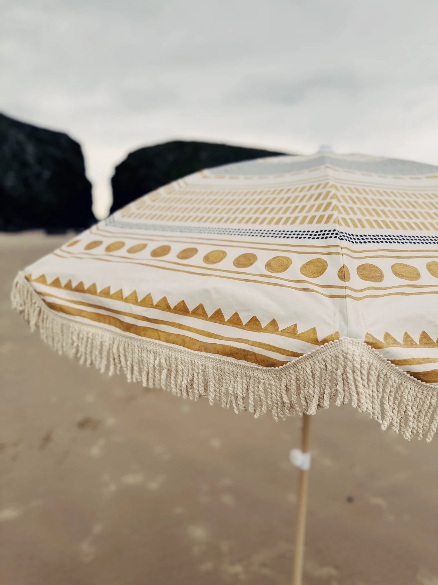 Salty Shadows Vada Beach Umbrella
