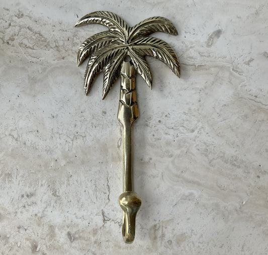 Palm Brass Wall Hook