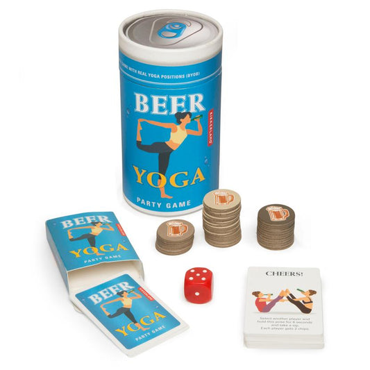 Beer Yoga Game by Kikkerland. Jumbled. Fenton&Fenton