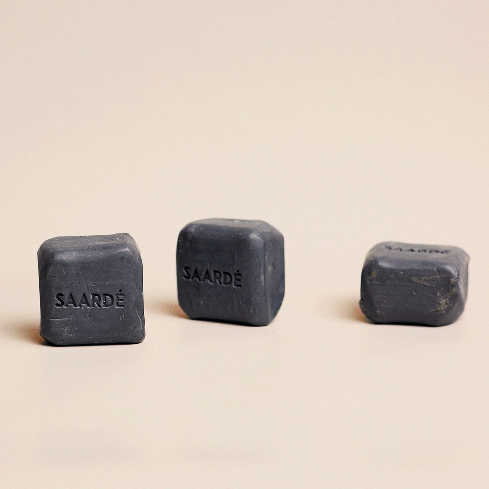 Saarde Olive Oil Bar Soap - Activated Charcoal