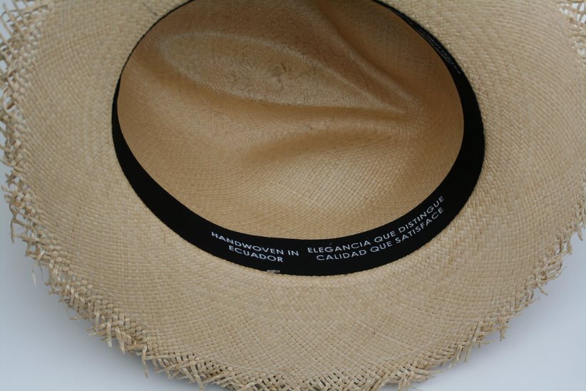 Panama Hat Fray Sand