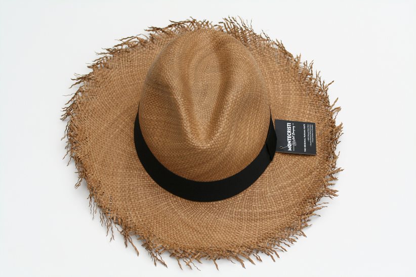 Panama Hat Fray Tobacco