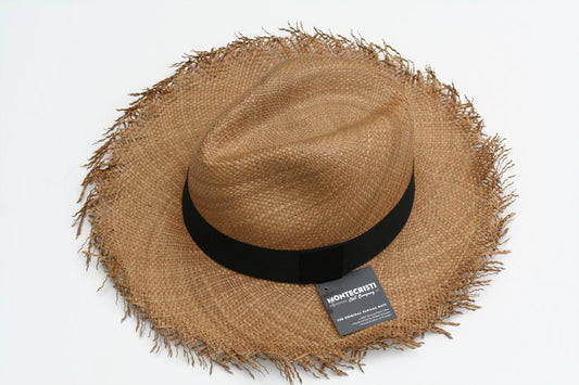Panama Hat Fray Tobacco