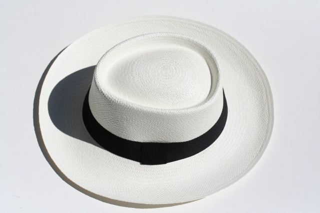 Panama Hat Gambler Ivory